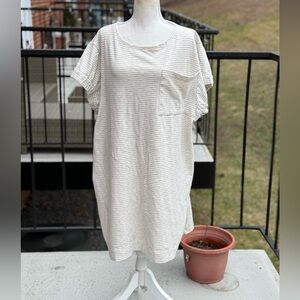 Haven Well Within Gathered Cuff Lounge Dress Size XXL